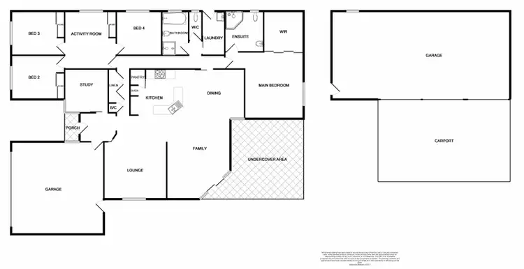 Floorplan of Homely house listing, 11 Cessnock St, Kitchener NSW 2325