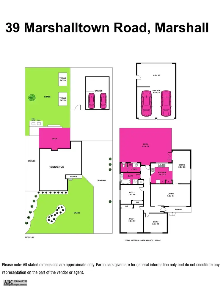 Floorplan of Homely house listing, 39 Marshalltown Road, Marshall VIC 3216