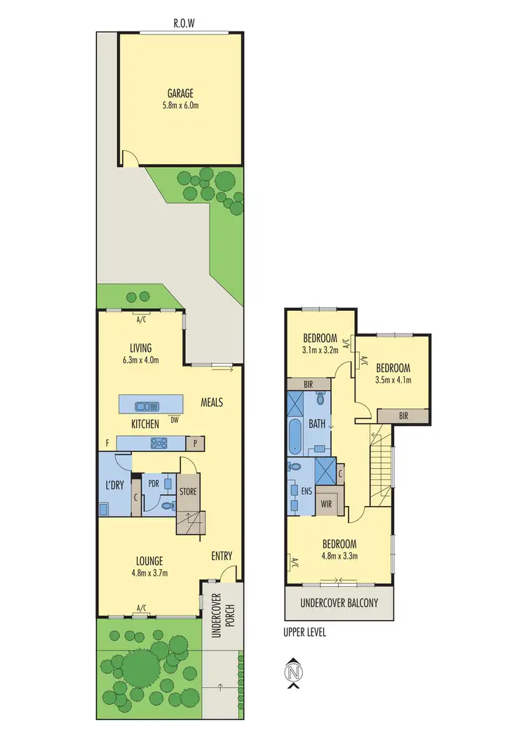 Floorplan of Homely townhouse listing, 10 Mandrel Drive, Williams Landing VIC 3027