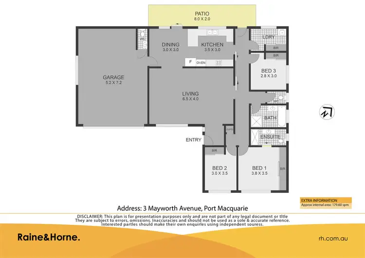Floorplan of Homely house listing, 3 Mayworth Avenue, Port Macquarie NSW 2444