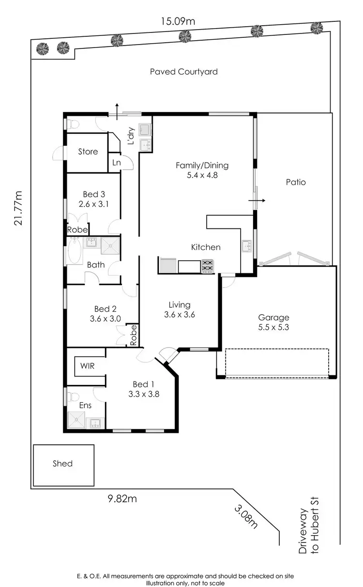 Floorplan of Homely villa listing, 138A Hubert Street, East Victoria Park WA 6101