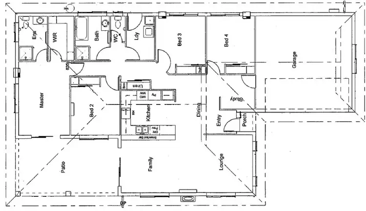 Floorplan of Homely house listing, 28 Dungurra Place, Bushland Beach QLD 4818