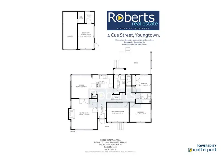 Floorplan of Homely house listing, 4 Cue Street, Youngtown TAS 7249