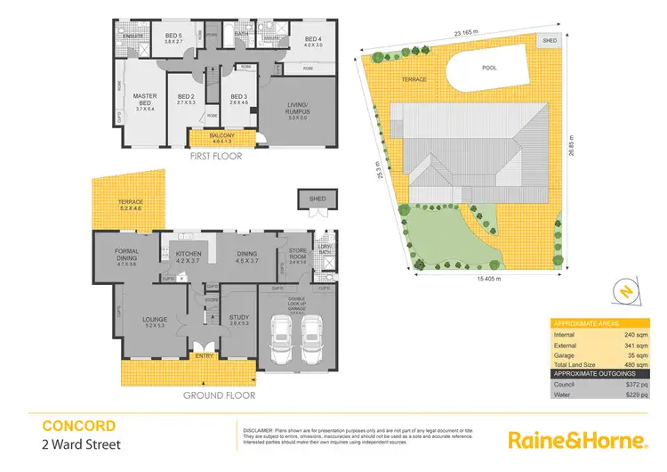 Floorplan of Homely house listing, 2 Ward Street, Concord NSW 2137