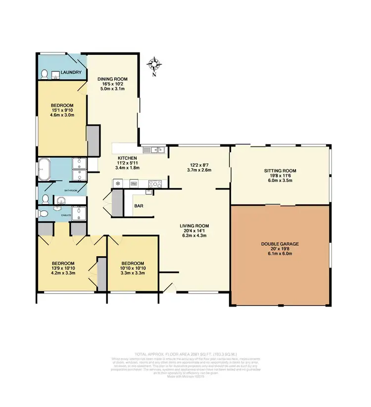 Floorplan of Homely house listing, Address available on request