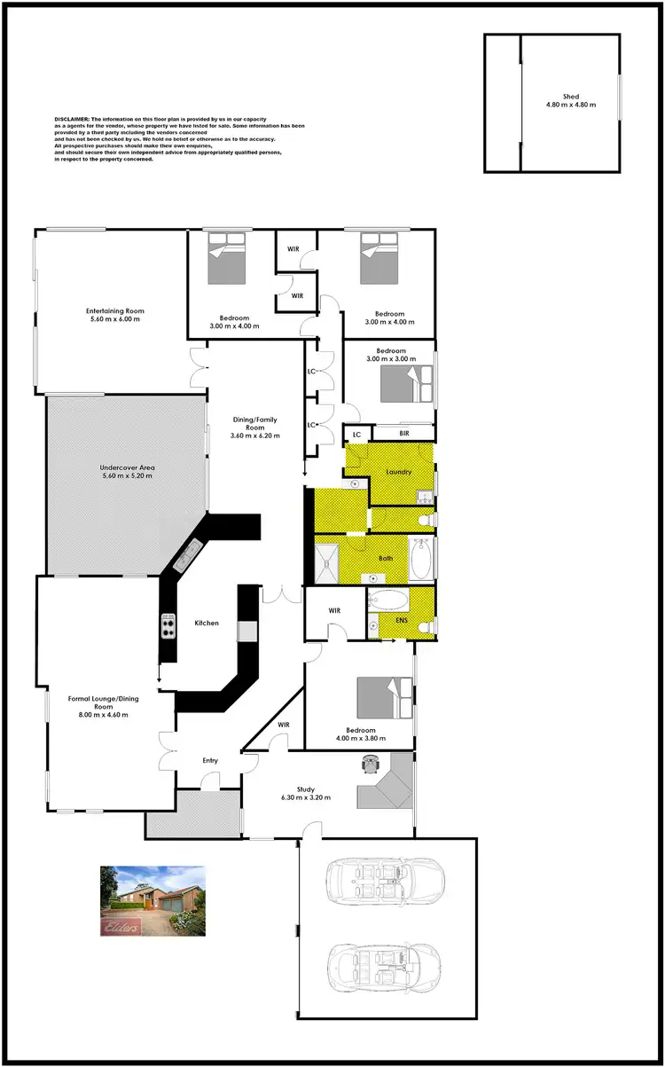 Floorplan of Homely house listing, 1-11 Carolyn Chase, Orchard Hills NSW 2748