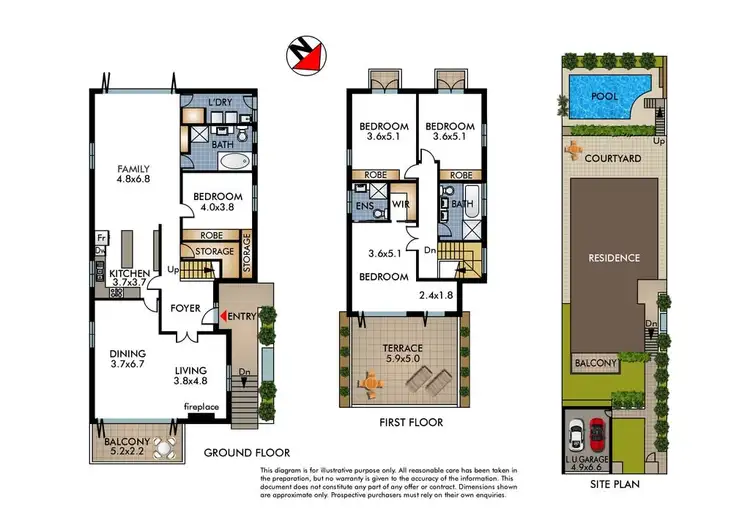 Floorplan of Homely house listing, 56 Boronia Road, Bellevue Hill NSW 2023