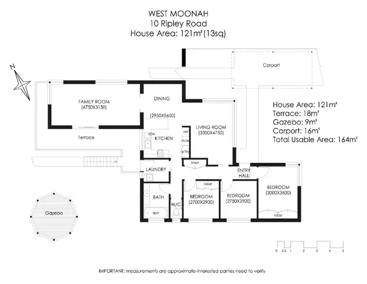 Floorplan of Homely house listing, 10 Ripley Road, West Moonah TAS 7009