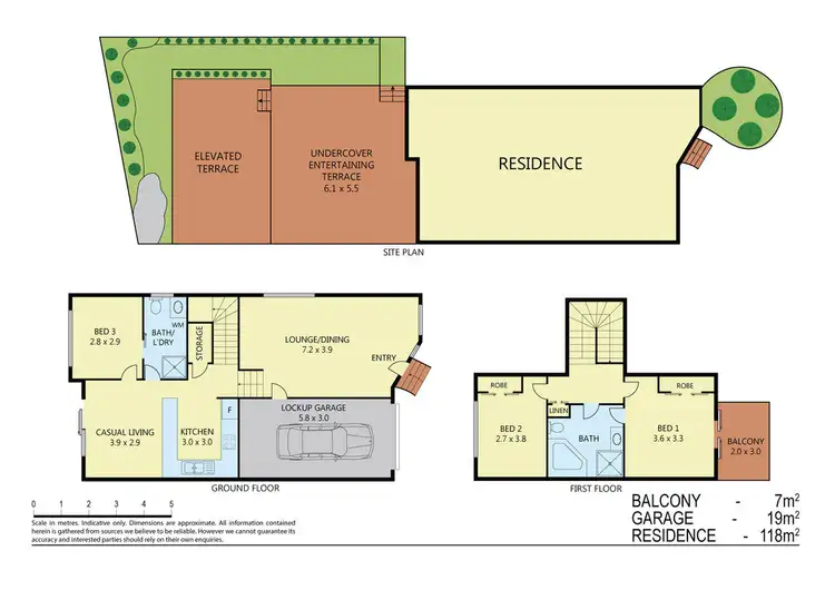 Floorplan of Homely townhouse listing, 3/3 Elabana Crescent, Castle Hill NSW 2154
