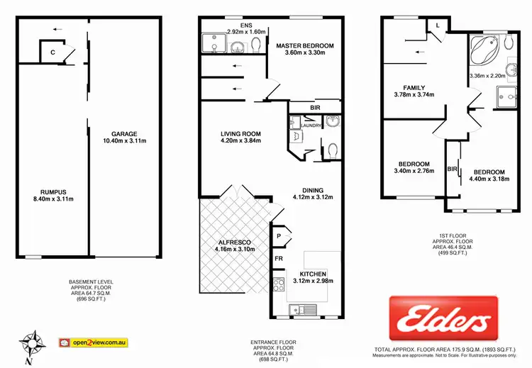 Floorplan of Homely house listing, 3/34 High Street, Batemans Bay NSW 2536