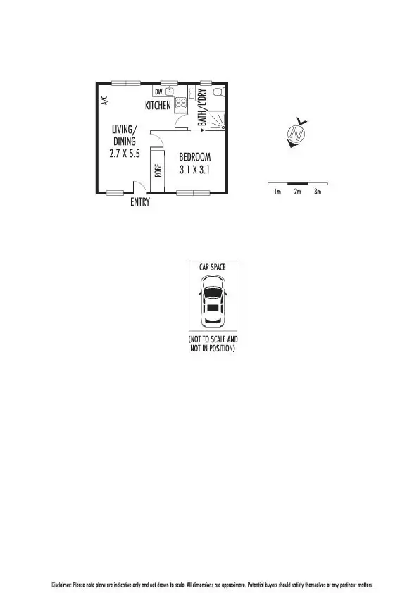 Floorplan of Homely apartment listing, 37/18 Cochrane Street, Brighton VIC 3186
