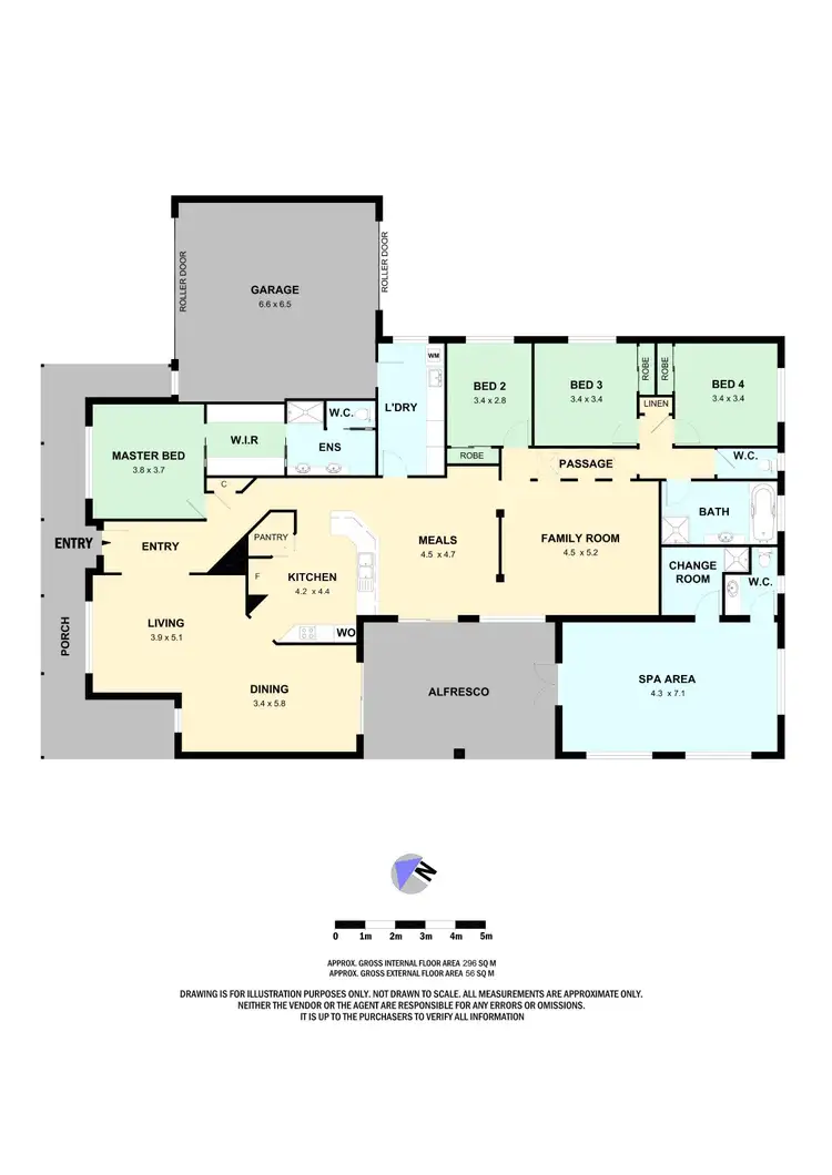 Floorplan of Homely house listing, 46 The Skyline, Sunbury VIC 3429