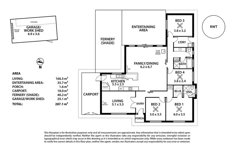 Floorplan of Homely house listing, 8 Sissons Road, Strathalbyn SA 5255