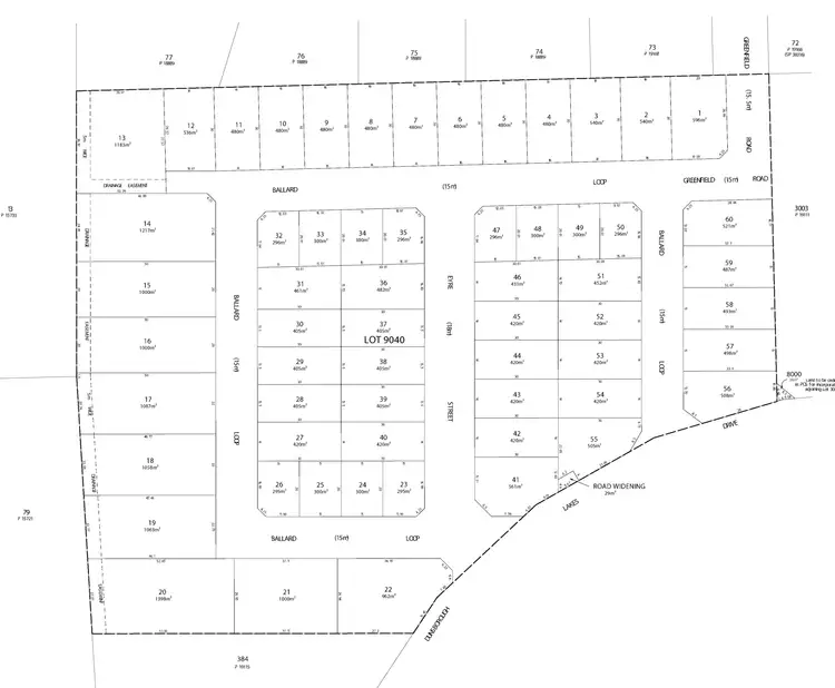 Floorplan of Homely land listing, Lot 30 Lakes Entrance, Dunsborough WA 6281