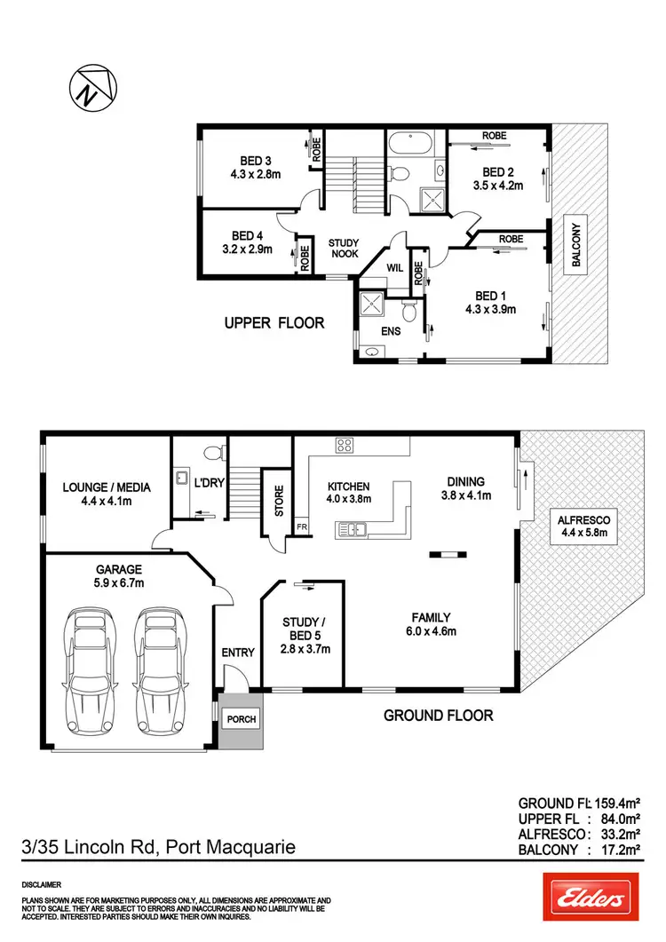 Floorplan of Homely house listing, 3/35 Lincoln Road, Port Macquarie NSW 2444