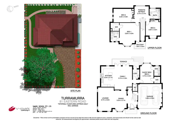 Floorplan of Homely house listing, 81 Eastern Rd, Turramurra NSW 2074