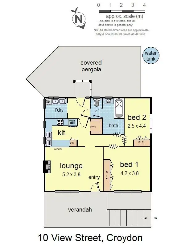 Floorplan of Homely house listing, 10 View Street, Croydon VIC 3136
