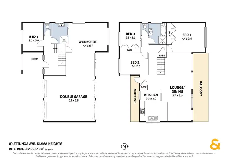 Floorplan of Homely house listing, 89 Attunga Avenue, Kiama Heights NSW 2533