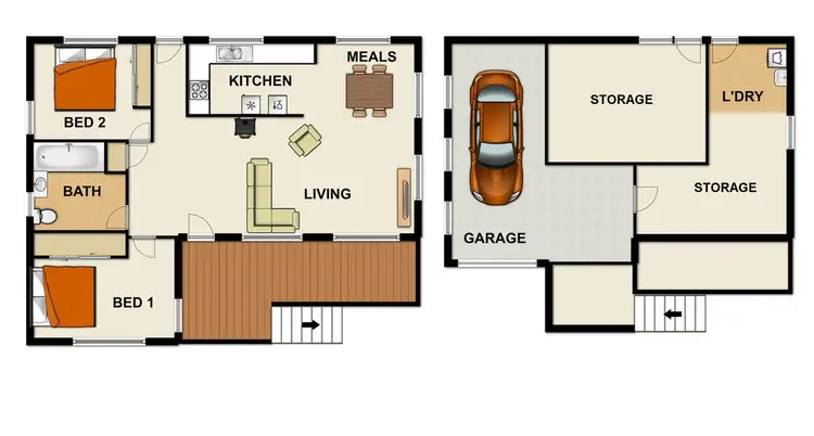 Floorplan of Homely house listing, 89 Cintra St, Durack QLD 4077