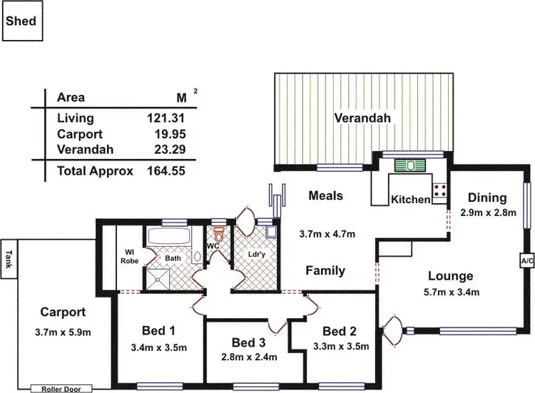 Floorplan of Homely house listing, 2 Osborne Avenue, Salisbury Plain SA 5109