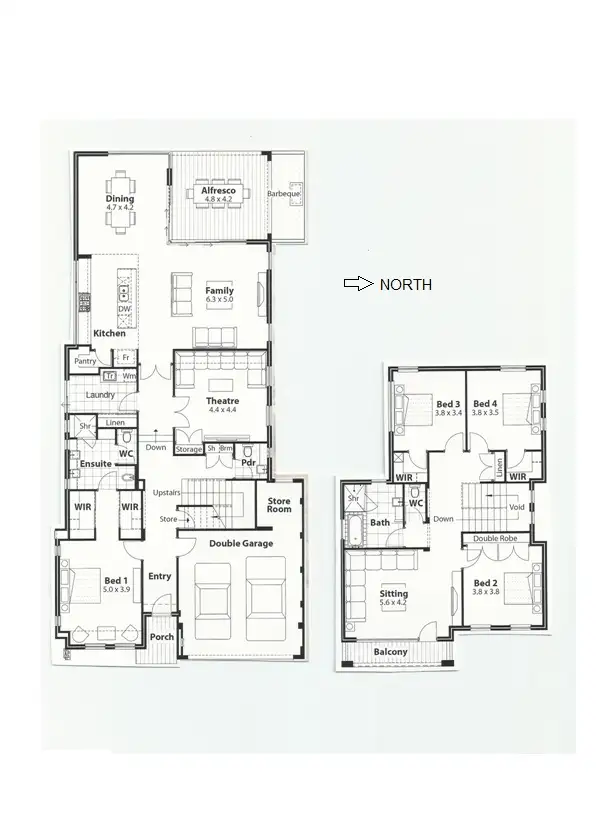 Floorplan of Homely house listing, 99 Buntine Road, Wembley Downs WA 6019