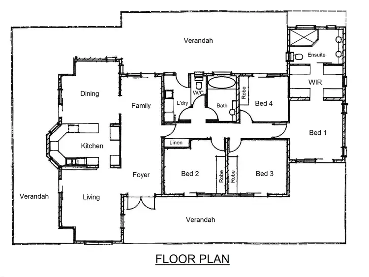 Floorplan of Homely house listing, 100 Carambola Road, Virginia NT 835