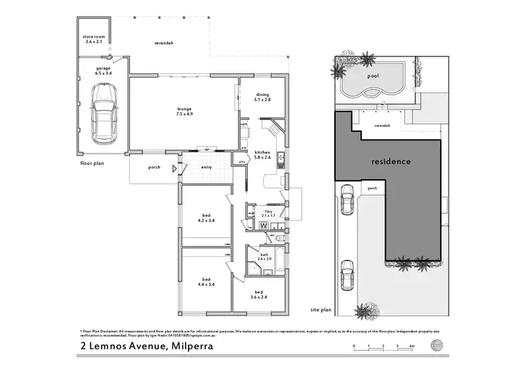 Floorplan of Homely house listing, 2 Lemnos Avenue, Milperra NSW 2214
