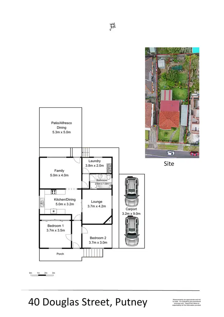 Floorplan of Homely house listing, 40 Douglas Street, Putney NSW 2112