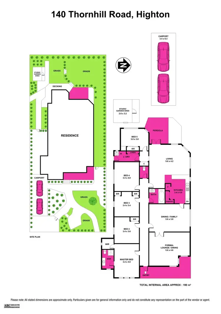 Floorplan of Homely house listing, 140 Thornhill Road, Highton VIC 3216