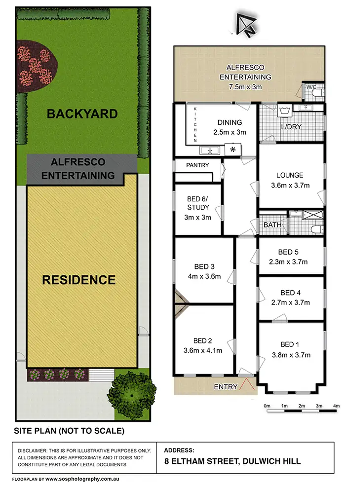 Floorplan of Homely house listing, 8 Eltham Street, Dulwich Hill NSW 2203