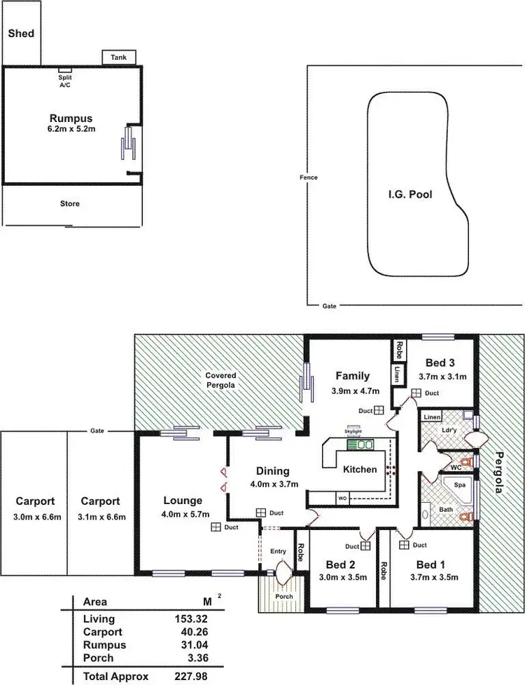 Floorplan of Homely house listing, 13 Duffield Street, Gawler East SA 5118
