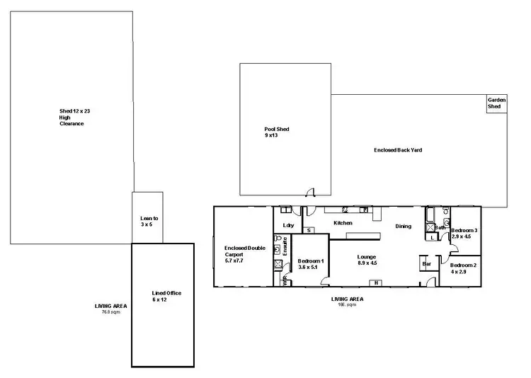 Floorplan of Homely house listing, 386 Old Sturt Highway, Barmera SA 5345