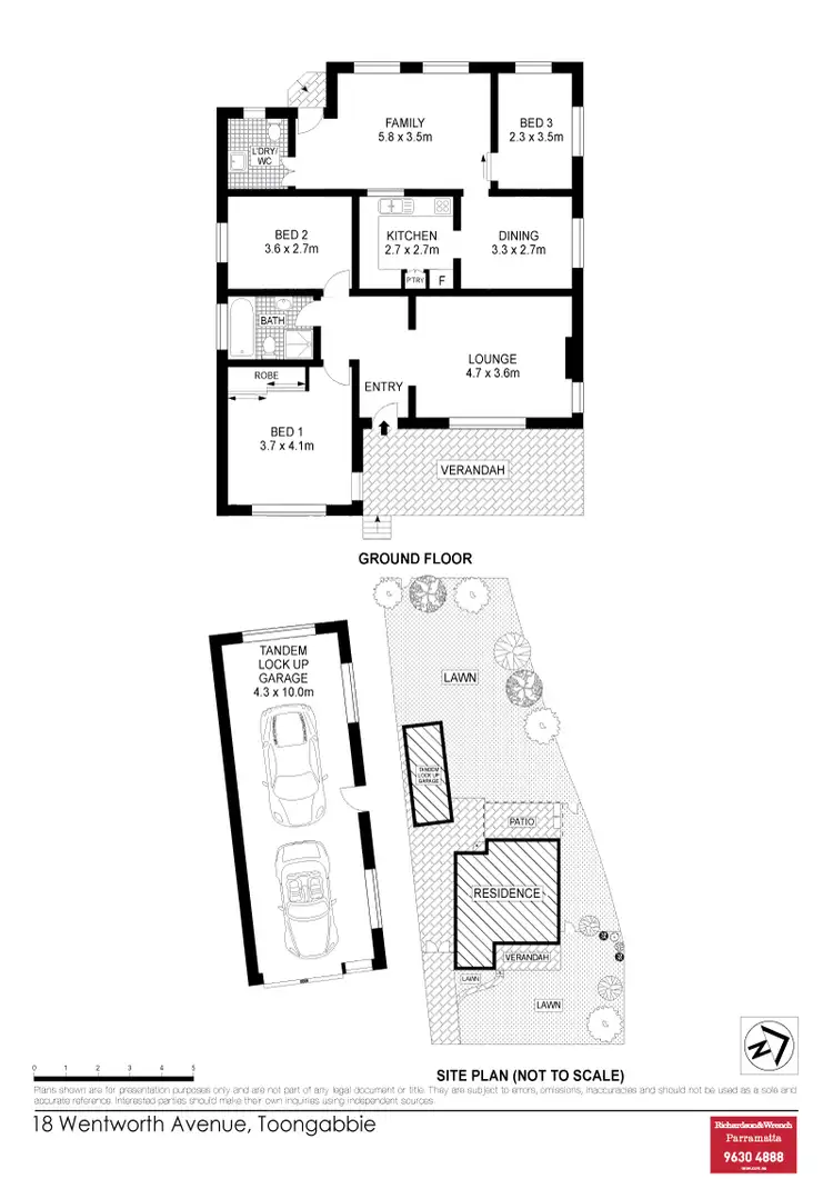 Floorplan of Homely house listing, 18 Wentworth Avenue, Toongabbie NSW 2146