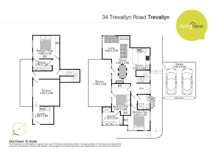 Floorplan of Homely house listing, 34 Trevallyn Road, Trevallyn TAS 7250