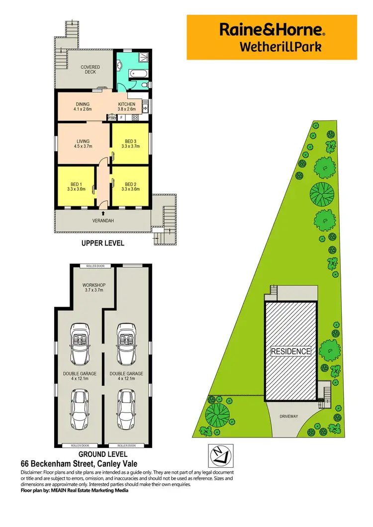 Floorplan of Homely house listing, 66 Beckenham Street, Canley Vale NSW 2166