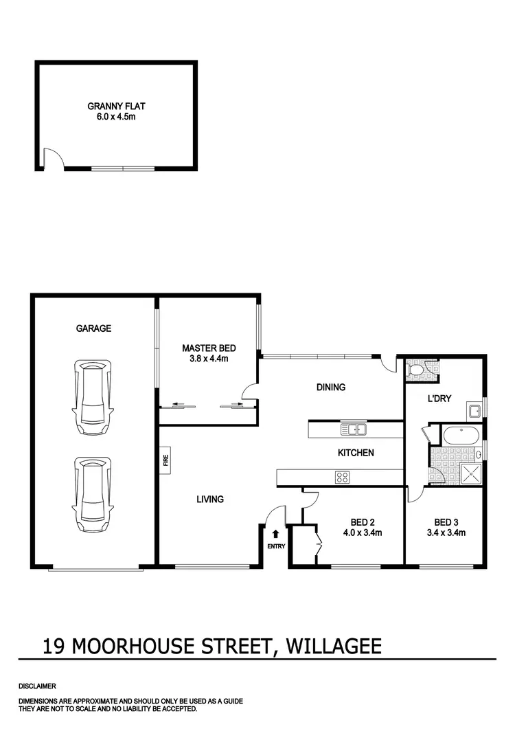 Floorplan of Homely house listing, 19 Moorhouse St, Willagee WA 6156