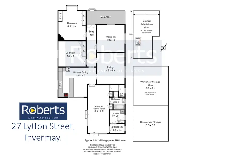 Floorplan of Homely house listing, 27 Lytton St, Invermay TAS 7248