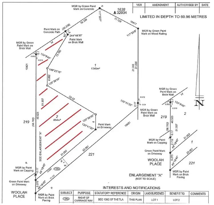 Floorplan of Homely land listing, 33A Woolah Place, South Yunderup WA 6208