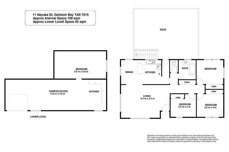 Floorplan of Homely house listing, 11 Nayuka Street, Geilston Bay TAS 7015