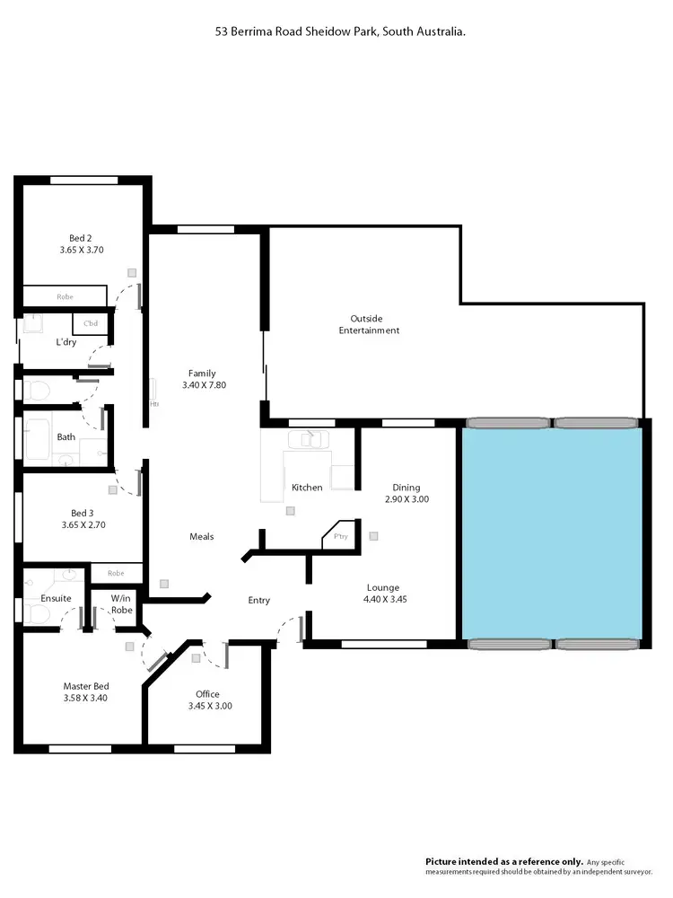 Floorplan of Homely house listing, 53 Berrima Road, Sheidow Park SA 5158