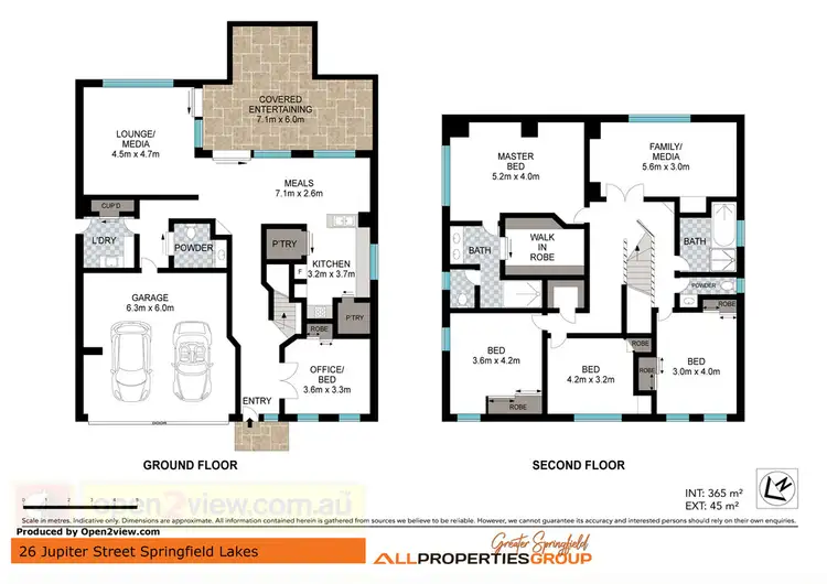 Floorplan of Homely house listing, 26 Jupiter Street, Springfield Lakes QLD 4300