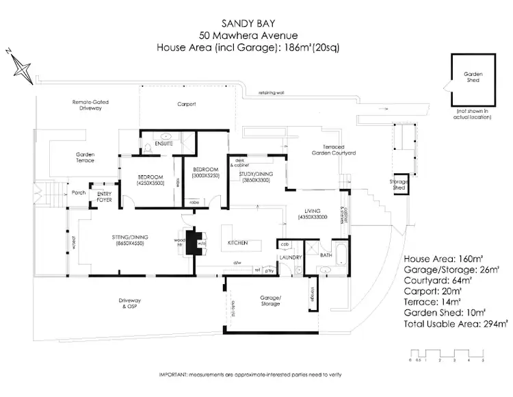 Floorplan of Homely house listing, 50 Mawhera Avenue, Sandy Bay TAS 7005
