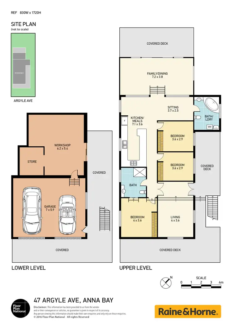 Floorplan of Homely house listing, 47 Argyle Avenue, Anna Bay NSW 2316
