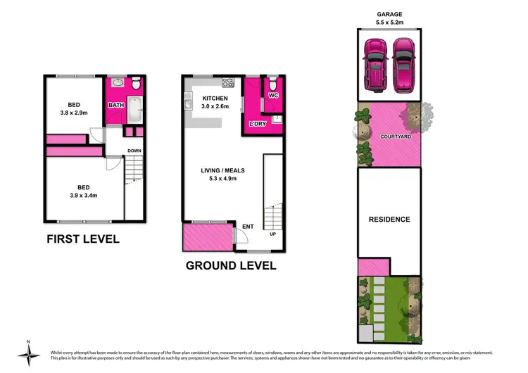 Floorplan of Homely house listing, 54 Sherbourne Terrace, Newtown VIC 3220