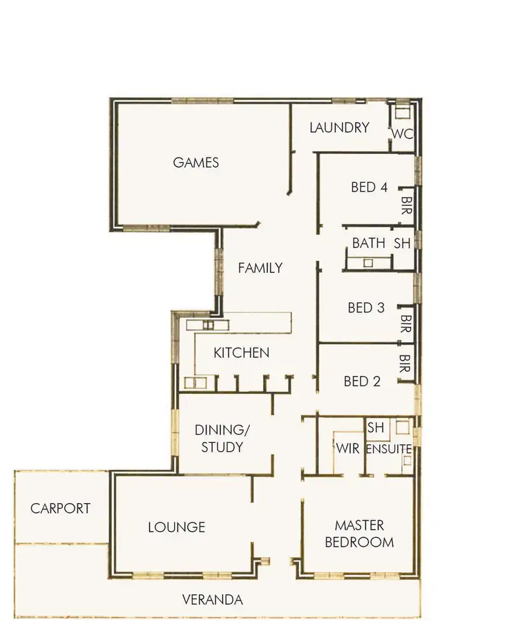 Floorplan of Homely house listing, 65 Morfitt Street, Mandurah WA 6210