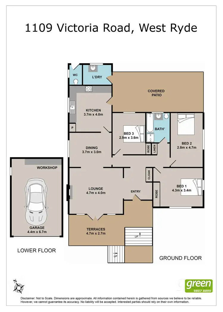 Floorplan of Homely house listing, 1109 Victoria Road, West Ryde NSW 2114