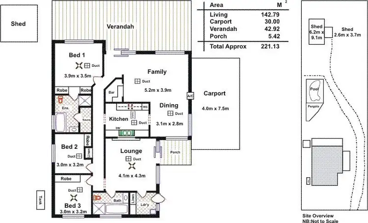 Floorplan of Homely house listing, 23 Duffield Street, Gawler East SA 5118