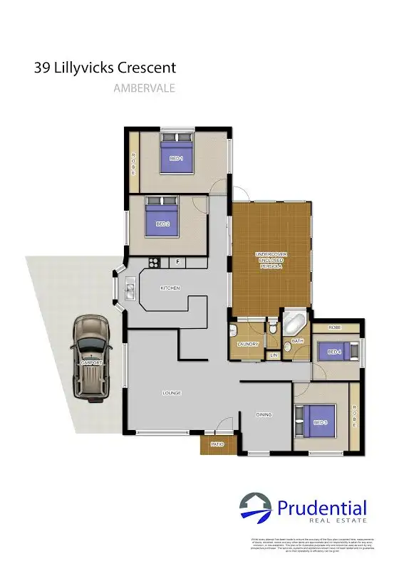 Floorplan of Homely house listing, 39 Lillyvicks Crescent, Ambarvale NSW 2560