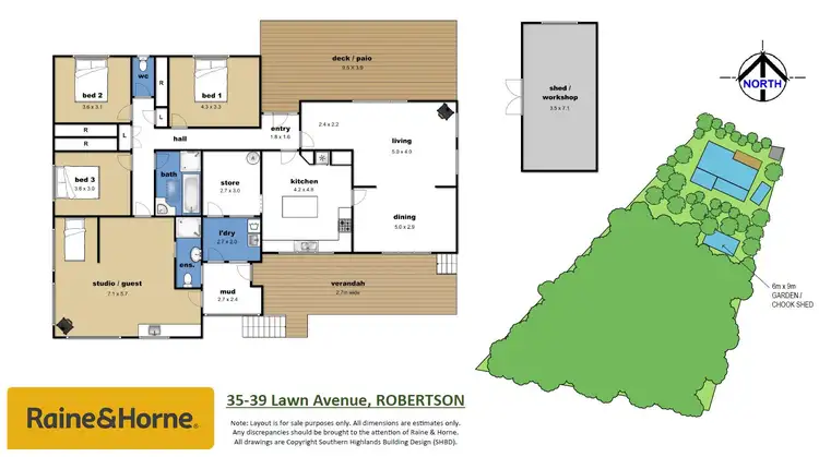 Floorplan of Homely house listing, 35-39 Lawn Avenue, Robertson NSW 2577