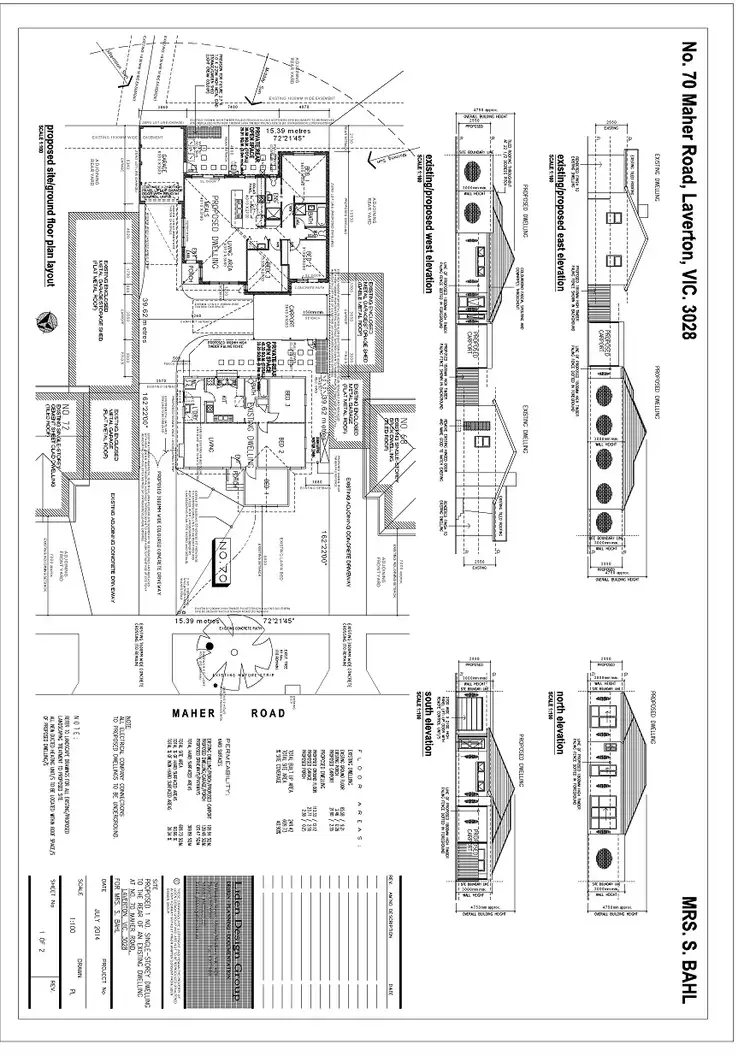 Floorplan of Homely house listing, 70 Maher Road, Laverton VIC 3028